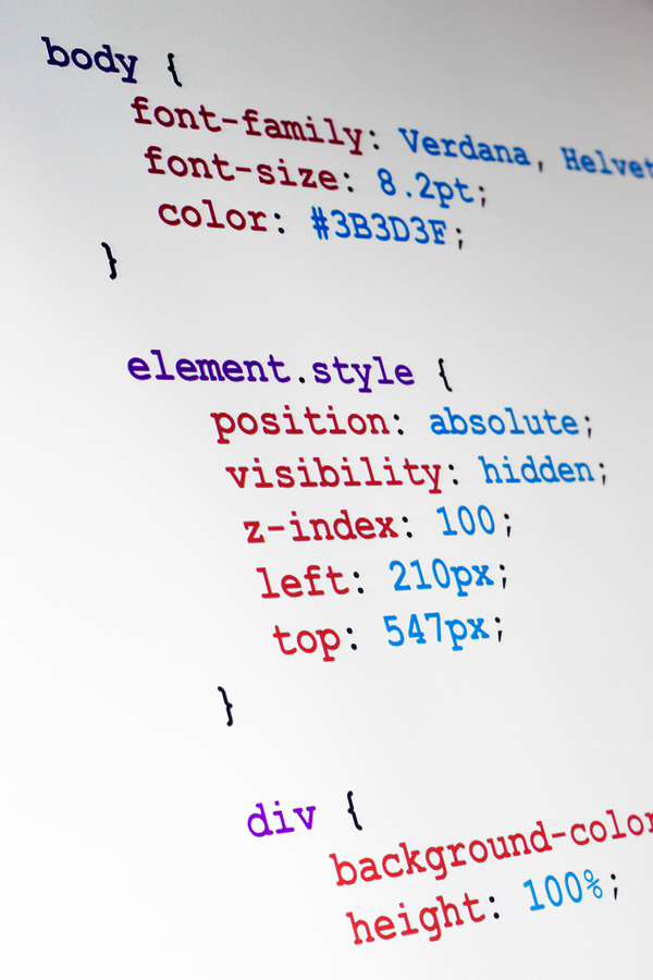 CSS sample